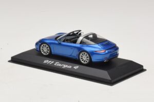 Porsche 911 991 Targa Blau Metallic Minichamps 1:43 WAP0200350E Druckguss — Bild 3 von 4