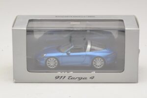 Porsche 911 991 Targa Blau Metallic Minichamps 1:43 WAP0200350E Druckguss — Bild 4 von 4