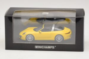 Porsche 911 991 Targa Gelb Minichamps 1:43 410062441 Druckguss — Bild 4 von 4