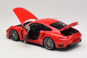 Porsche 911 991 Turbo S Rot Minichamps 1:18 110062320 Druckguss — Bild 5 von 8