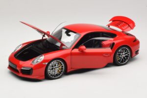 Porsche 911 991 Turbo S Rot Minichamps 1:18 110062320 Druckguss — Bild 3 von 8