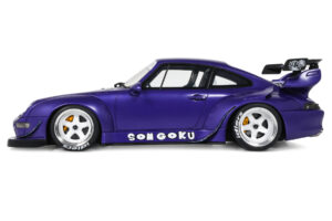 Porsche 911 993 RWB Son Goku Purple GT Spirit 1:18 GT571 Resin — Bild 3 von 5