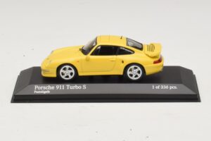 Porsche 911 993 Turbo S Gelb Minichamps 1:43 430069270 Druckguss