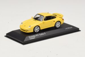 Porsche 911 993 Turbo S Gelb Minichamps 1:43 430069270 Druckguss — Bild 2 von 4