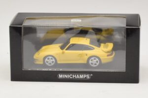 Porsche 911 993 Turbo S Gelb Minichamps 1:43 430069270 Druckguss — Bild 4 von 4