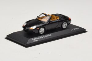 Porsche 911 996 Cabriolet Schwarz Metallic Minichamps 1:43 400061090 Druckguss — Bild 2 von 4