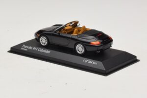 Porsche 911 996 Cabriolet Schwarz Metallic Minichamps 1:43 400061090 Druckguss — Bild 3 von 4