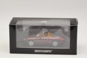 Porsche 911 996 Cabriolet Rot Metallic Minichamps 1:43 400061092 Druckguss — Bild 4 von 4