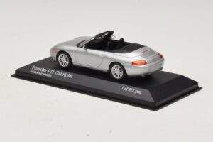 Porsche 911 996 Cabriolet Silber Metallic Minichamps 1:43 400061091 Druckguss — Bild 3 von 4