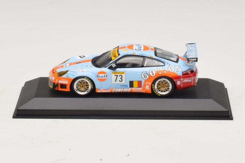 Porsche 911 996 GT3 RSR Gulf #73 Lefort / Lambert 1000km Spa 2005 Minichamps 1:43 Porsche 911 996 GT3 RSR Gulf #73 Lefort / Lambert 1000km Spa 2005 Minichamps 1:43 400056473-P1 Druckguss