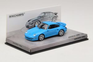 Porsche 911 996 Turbo S 3.6 Jubiläumsedition Blau Minichamps 1:43 436069270 Druckguss — Bild 2 von 5