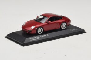 Porsche 911 997 Carrera 4S Red Metallic Minichamps 1:43 400066422 Druckguss — Bild 2 von 4