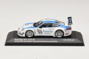 Porsche 911 997 GT3 R #53 Vannelet / Pyroles Class Winners 24 Hours of Spa 2010 Minichamps 1:43 400108953 Druckguss
