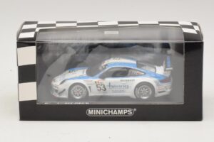 Porsche 911 997 GT3 R #53 Vannelet / Pyroles Class Winners 24 Hours of Spa 2010 Minichamps 1:43 400108953 Druckguss — Bild 4 von 4