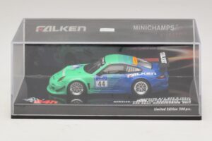 Porsche 911 997 GT3 R Falken #44 Nurburgring 2011 Minichamps 1:43 447116144 Druckguss — Bild 4 von 5