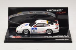 Porsche 911 997 GT3 RS #11 24 Hours Nurburgring 2010 Minichamps 1:43 437106711 Druckguss