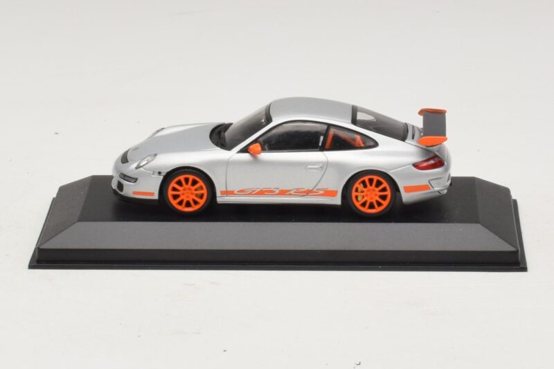 Porsche 911 997 GT3 RS Silber Orange Minichamps 1:43 403066013 Druckguss
