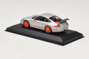 Porsche 911 997 GT3 RS Silber Orange Minichamps 1:43 403066013 Druckguss — Bild 3 von 4