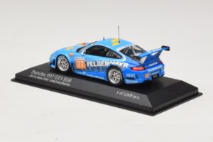 Porsche 911 997 GT3 RSR GT2 #77 M. Lieb / R. Lietz / W. Henzler 24 Hours of Le Mans 2010 Minichamps 1:43 410106977 Druckguss — Bild 3 von 4