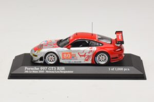 Porsche 911 997 GT3 RSR GT2 #80 S. Neiman / D. Law 24 Hours of Le Mans 2010 Minichamps 1:43 410106980 Druckguss