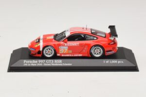 Porsche 911 997 GT3 RSR GT2 #97 M. Holzer / R. Westbrook 24 Hours of Le Mans 2010 Minichamps 1:43 410106997 Druckguss