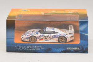 Porsche 911 GT1 #25 B. Wollek / T. Boutsen / H-J. Stuck 24 Hours of Le Mans 1996 Minichamps 1:43 403966625 Druckguss — Bild 5 von 5