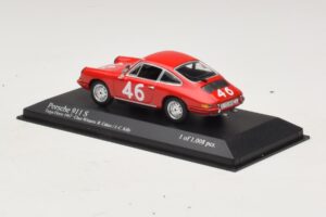 Porsche 911 S #46 Cahier / Killy Class Winners Targa Florio 1967 Minichamps 1:43 430676746 Druckguss — Bild 3 von 4
