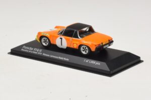 Porsche 914/6 #1 G. Larrousse / H. Marko Winners Marathon de la Route 1970 Minichamps 1:43 400706501 Druckguss — Bild 3 von 4