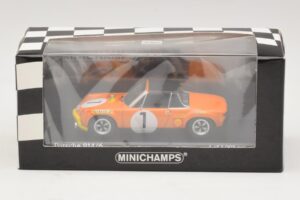 Porsche 914/6 #1 G. Larrousse / H. Marko Winners Marathon de la Route 1970 Minichamps 1:43 400706501 Druckguss — Bild 4 von 4
