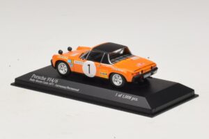 Porsche 914/6 #1 G. Larrousse / J-C. Perramond Rally Monte Carlo 1971 Minichamps 1:43 400716501 Druckguss — Bild 3 von 4