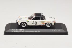 Porsche 914/6 #40 G. Chasseuil / C. Ballot-Lena Class Winners 24 Hours of Le Mans 1970 Minichamps 1:43 400706540 Druckguss
