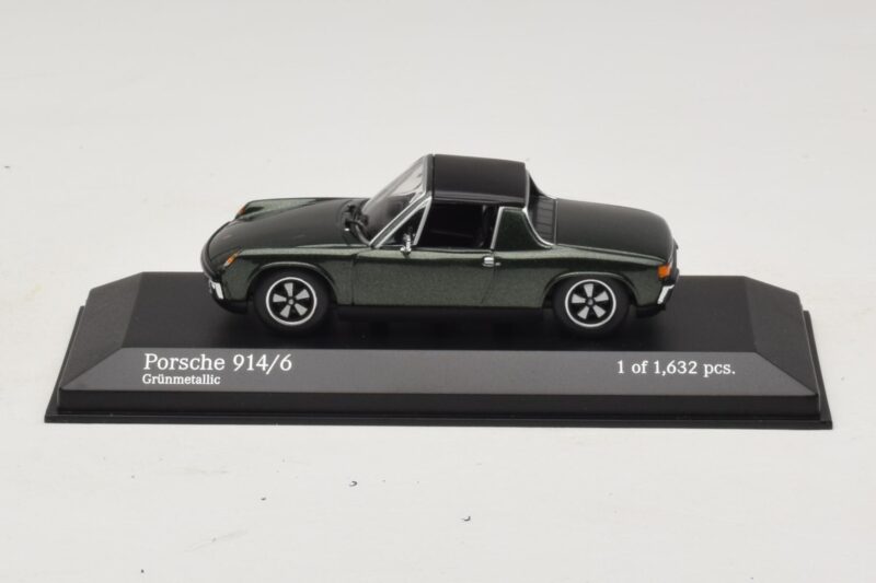 Porsche 914/6 Grün Minichamps 1:43 Porsche 914/6 Grün Minichamps 1:43 400065060 Druckguss