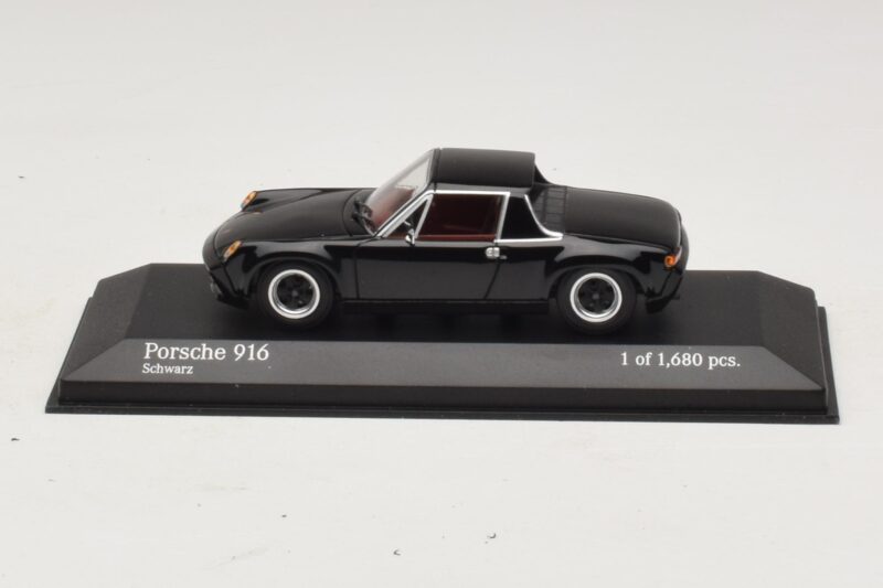 Porsche 916 Schwarz Minichamps 1:43 Porsche 916 Schwarz Minichamps 1:43 400066060 Druckguss