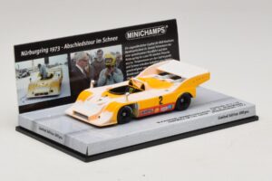 Porsche 917/10 #2 W. Kauhsen Farewell In The Snow Nurburgring 1973 Minichamps 1:43 437736592 Druckguss — Bild 2 von 5
