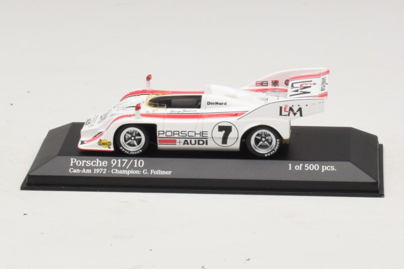 Porsche 917/10 Penske Racing #7 G. Follmer Can-Am Champion 1972 Minichamps 1:43 437726507 Druckguss