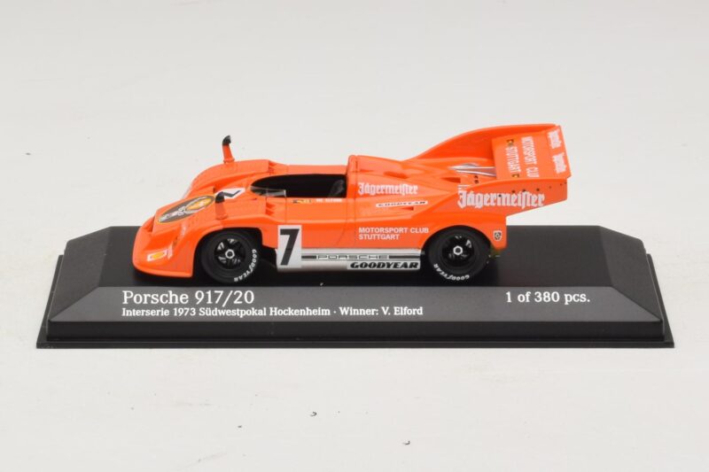 Porsche 917/20 Jägermeister #7 Motorsport Club Stuttgart Interserie 1973 Minichamps 1:43 Porsche 917/20 Jägermeister #7 Motorsport Club Stuttgart Interserie 1973 Minichamps 1:43 437736107 Druckguss