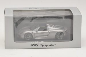 Porsche 918 Spyder Grau Metallic Minichamps 1:43 WAP0201000E Druckguss — Bild 4 von 4