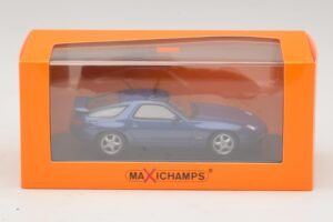 Porsche 928 Blau Metallic Maxichamps 1:43 940068101 Druckguss — Bild 4 von 4