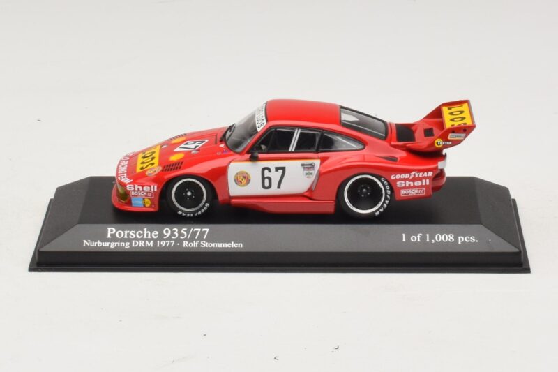Porsche 935/77 #67 R. Stommelen Nurburgring DRM Champion 1977 Minichamps 1:43 Porsche 935/77 #67 R. Stommelen Nurburgring DRM Champion 1977 Minichamps 1:43 400776367 Druckguss