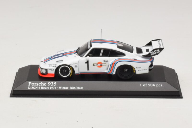 Porsche 935 Martini Racing #1 R. Stommelen / M. Schurti Winner Dijon 6 Hours 1976 Minichamps 1:43 Porsche 935 Martini Racing #1 R. Stommelen / M. Schurti Winner Dijon 6 Hours 1976 Minichamps 1:43 400766311 Druckguss