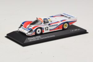 Porsche 956L #12 C. Yver / Cohen 24 Hours of Le Mans 1986 Minichamps 1:43 430866512 Druckguss — Bild 2 von 4