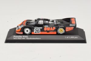 Porsche 956L #26 T-Bird Swap Shop P. Henn / J. Rondeau 24 Hours of Le Mans 1984 Minichamps 1:43 430846526 Druckguss