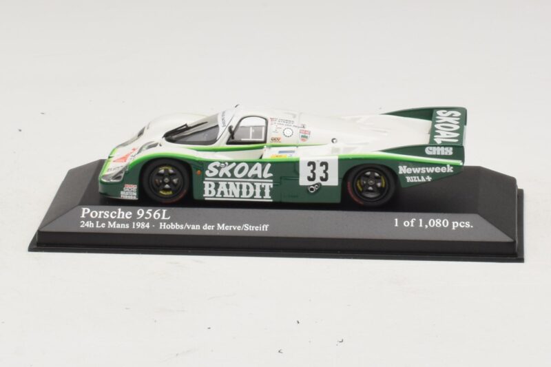 Porsche 956L #33 D. Hobbs / P. Streiff 24 Hours of Le Mans 1984 Minichamps 1:43 430846533 Druckguss