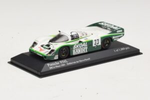 Porsche 956L #33 D. Hobbs / P. Streiff 24 Hours of Le Mans 1984 Minichamps 1:43 430846533 Druckguss — Bild 2 von 4