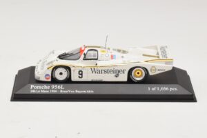 Porsche 956L Warsteiner #9 W. Brun / Bayern 24 Hours of Le Mans 1984 Minichamps 1:43 430846509 Druckguss