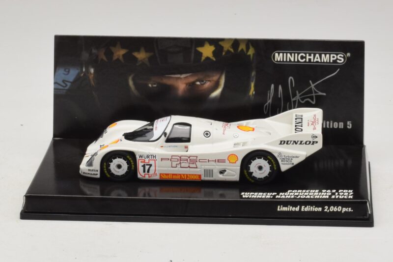 Porsche 962 PDK #17 H-J. Stuck Supercup Nurburgring 1987 Minichamps 1:43 444876817 Druckguss