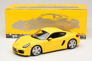 Porsche Cayman 981 Gelb Minichamps 1:18 110062220 Druckguss — Bild 8 von 8