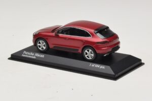 Porsche Macan 95B Rot Metallic Minichamps 1:43 410062600 Druckguss — Bild 3 von 4