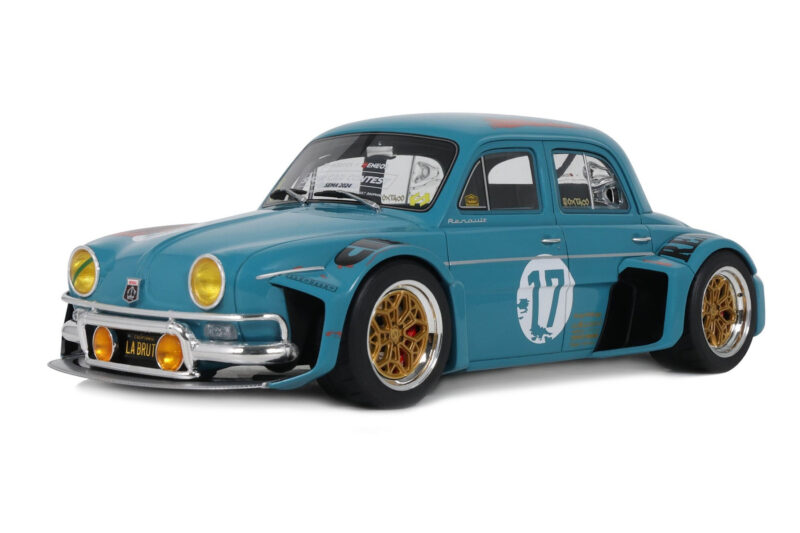 Renault Dauphine La Brute Green with Patina SEMA Best of Show Otto 1:18 Renault Dauphine La Brute Green with Patina SEMA Best of Show Otto 1:18 OT1268 Resin
