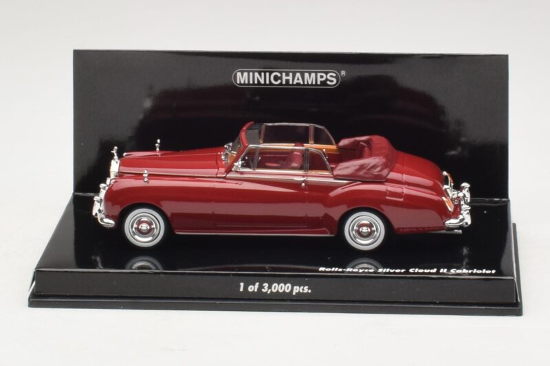 Rolls-Royce Silver Cloud II Cabriolet Rot Minichamps 1:43 Rolls-Royce Silver Cloud II Cabriolet Rot Minichamps 1:43 436134930 Druckguss